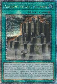 Ancient Gear Fortress (Quarter Century Secret Rare)