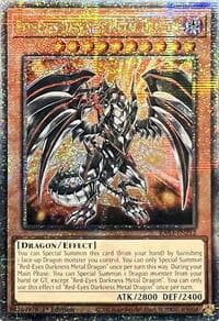Red-Eyes Darkness Metal Dragon (Quarter Century Secret Rare)