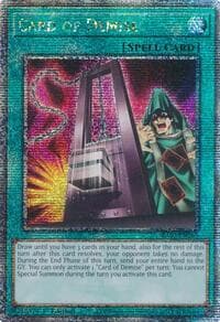 Card of Demise (Quarter Century Secret Rare)