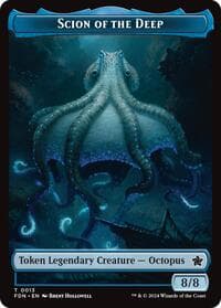 Scion of the Deep // Koma's Coil Doubled-Sided Token