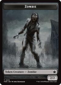 Zombie // Insect Doubled-Sided Token