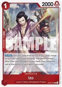 Izo (OP03-003) (Reprint)