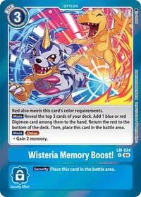 Wisteria Memory Boost!