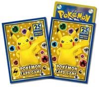 Pokemon TCG: Pokemon Center Japan Exclusive Card Sleeves - 25th Anniversary Pikachu (64-Pack)