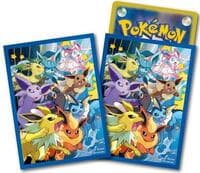 Pokemon TCG: Pokemon Center Japan Exclusive Card Sleeves - Eevee Dash! (64-Pack)