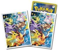 Pokemon TCG: Pokemon Center Japan Exclusive Card Sleeves - Eevee Dash! (Gloss Border) (64-Pack)