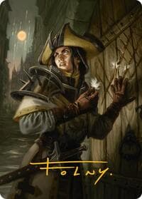 Thraben Inspector Art Card (Gold-Stamped Signature)
