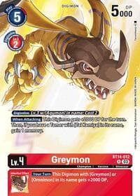 Greymon (Omnimon Binder Set)