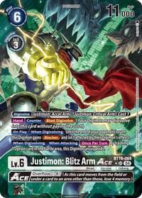 Justimon: Blitz Arm ACE (Alternate Art)