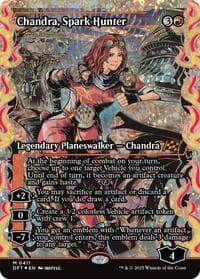 Chandra, Spark Hunter (Showcase) (Fracture Foil)