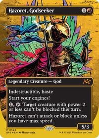 Hazoret, Godseeker (Borderless) (First-Place Foil)