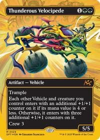 Thunderous Velocipede (Borderless) (First-Place Foil)
