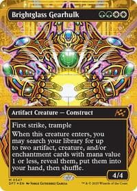 Brightglass Gearhulk (Borderless) (First-Place Foil)