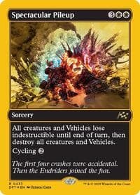 Spectacular Pileup (First-Place Foil)