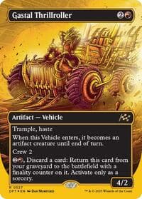 Gastal Thrillroller (Borderless) (First-Place Foil)