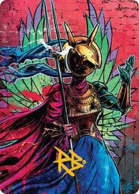 Hazoret, Godseeker Art Card (Gold-Stamped Signature)