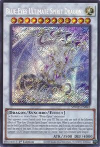 Blue-Eyes Ultimate Spirit Dragon (Secret Rare)