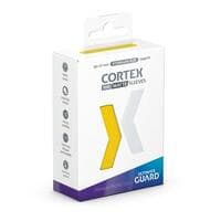 Cortex Sleeves Standard Size - Matte Yellow (100ct.)