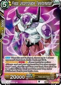 Frieza, Uncontrollable Transformation