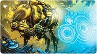 Aetherdrift Playmat for Magic: The Gathering - Borderless Racer 6: Mendicant Core, Guidelight