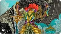 Aetherdrift Playmat for Magic: The Gathering - Borderless Racer 9: Caradora, Heart of Alacria