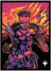 Aetherdrift - Borderless Racer 4: Far Fortune End Boss Standard Deck Protector Sleeves for Magic: The Gathering (100-pack)
