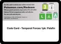 Code Card - Temporal Forces Single Pack Blister [Palafin]