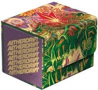 Magic: The Gathering Aetherdrift Sidewinder 100+ Xenoskin Deck Box - Pyrewood Gearhulk