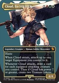 Cloud, Ex-SOLDIER (Borderless)