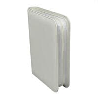 Vivid 4-Pocket Zippered PRO-Binder - White
