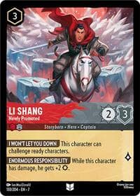 Li Shang - Newly Promoted