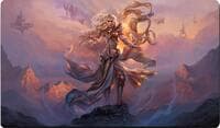 Magali Villeneuve Playmat for Magic: The Gathering (Kickstarter Exclusive) - Serra the Benevolent