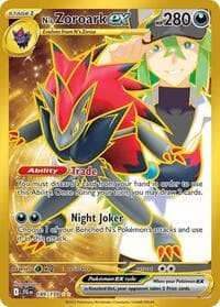 N's Zoroark ex - 189/159