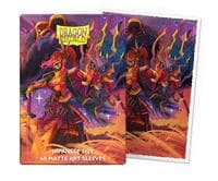 Dragon Shield Japanese Matte Sleeves - The Fallen (60-Pack)