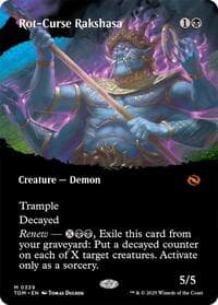 Rot-Curse Rakshasa (Borderless)