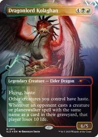 Dragonlord Kolaghan (1972) (Rainbow Foil)