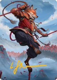 Equilibrium Adept Art Card (16/54) (Gold-Stamped Signature)