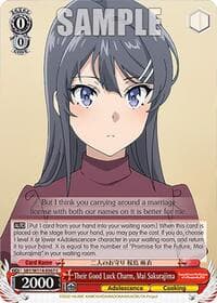 Their Good Luck Charm, Mai Sakurajima