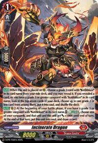 Incinerate Dragon (Foil)