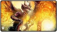 Tarkir: Dragonstorm Black Stitched Playmat for Magic: The Gathering - Abzan