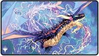 Tarkir: Dragonstorm Black Stitched Playmat for Magic: The Gathering - Mardu