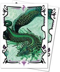 Tarkir: Dragonstorm - Sultai APEX Deck Protector Sleeves for Magic: The Gathering (105-pack)