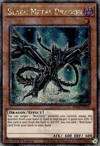 Black Metal Dragon (Quarter Century Secret Rare)