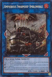 Amphibious Swarmship Amblowhale (Secret Rare)