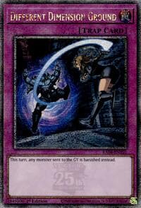 Different Dimension Ground (Quarter Century Secret Rare)