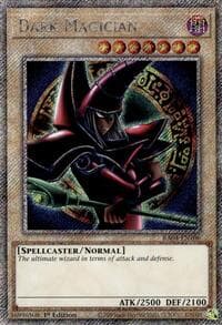 Dark Magician (Arkana) (Platinum Secret Rare)