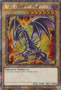Red-Eyes Black Dragon (7th Art) (Platinum Secret Rare)