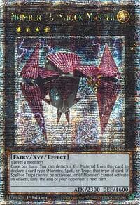 Number 16: Shock Master (Quarter Century Secret Rare)