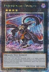 Evilswarm Ophion (Quarter Century Secret Rare)