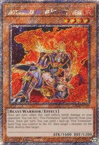 Brotherhood of the Fire Fist - Bear (Platinum Secret Rare)